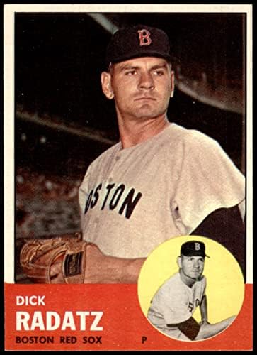 1963 Topps 363 Dick Radatz Boston Red Sox (Baseball Kártya) NM Red Sox