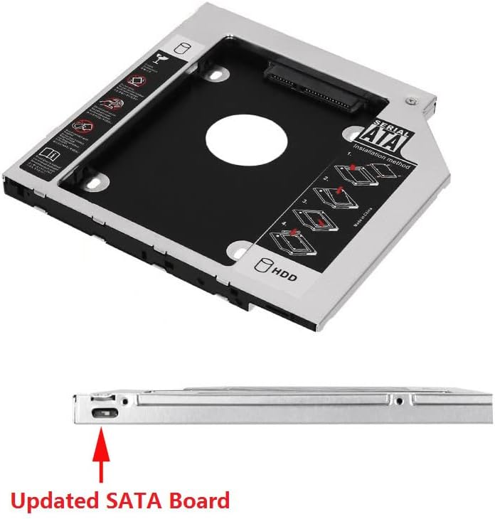 A SATA 2-2.5 Merevlemez SSD HDD Caddy Keret Tálca a Lenovo ThinkPad E550 E555 E560