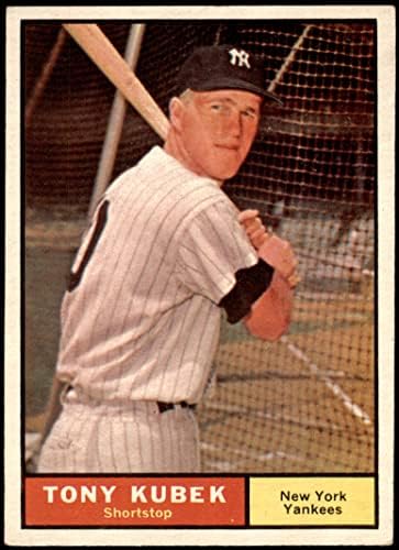 1961 Topps 265 Tony Kubek New York Yankees (Baseball Kártya) VG/EX+ Yankees