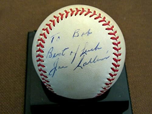 Joe Collins 6 X Wsc New York Yankees Aláírt Auto Cronin Korszak Reach Baseball Szövetség - Dedikált Baseball