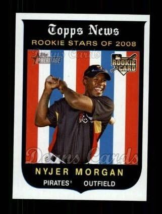 2008 Topps 136-Ben Morgan Pittsburgh Pirates (Baseball Kártya) NM/MT Kalózok