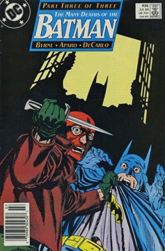 Batman 435 (Újságos) GD ; DC képregény | a Sok halál, a Batman 3