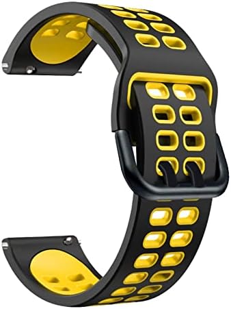 AHGDDA Szilikon Pántok Nézni Zenekar TicWatch Pro 3 Ultra/LTE/2021 GPS S2 E2 GTX Csere Watchbands 20 22mm Karkötő (Szín :