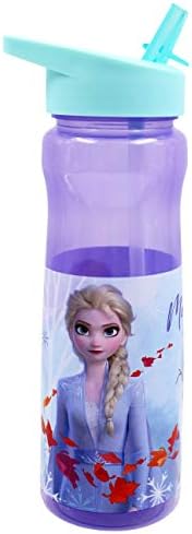 Disney II Fagyott Víz Üveg Szalma – Újrafelhasználható Gyerekek 600ml PP – a Lila – Hivatalos Árut által Polar Sebességváltó