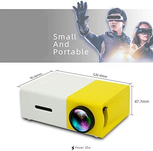 ZZK Háztartási HD Mini LED Projektor Szórakoztatás Hordozható 1080 Nagy Felbontású Video Projektor házimozi