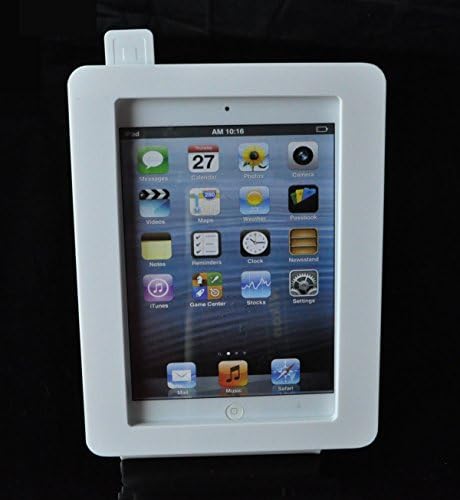 TABcare Kompatibilis iPad Mini 1/2/3 Fehér Biztonsági Burkolat Asztali Állvány a PayPal Itt, az Helyi Nyilvántartás, Tér,