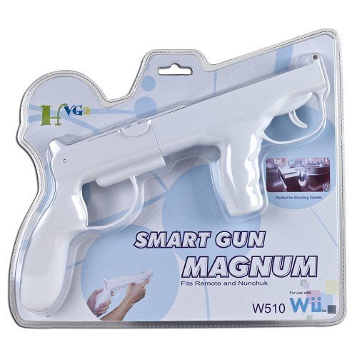 Intelligens Fegyver Magnum a Nintendo Wii Remote, valamint Nunchuku Adatkezelők