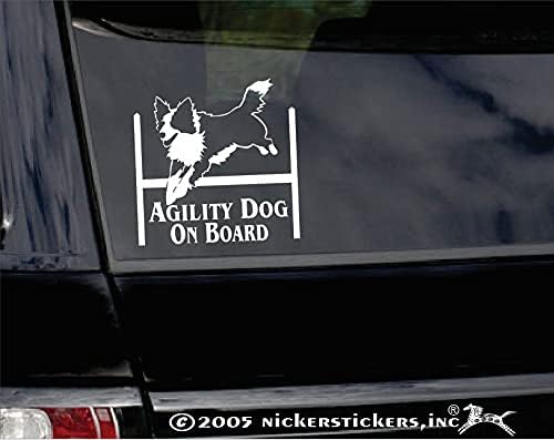 Agility, Dog On Board Vinil Ugrás Border Collie Kutya Matrica