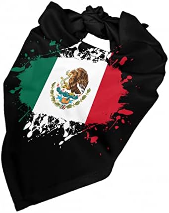 Zászló Mexikóban Sas Kisállat, Kutya, Kiskutya, Macska Balaclava Háromszög Előke Sál, Kendő Gallér Szalag Mchoice Bármely