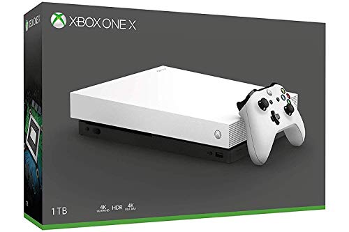 Microsoft Xbox One X Konzol w/ Tartozékok, 1 tb-os HDD - Fehér